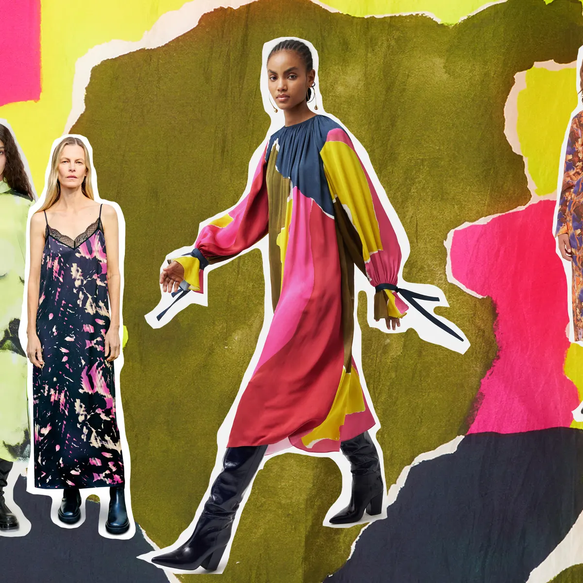 Abstract Print Dresses: Unlock Your Style with Colorful